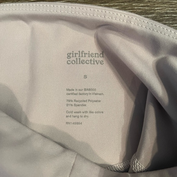 Girlfriend Collective | Compressive High-Rise Legging in Pink Nude Size Small - Picture 2 of 8